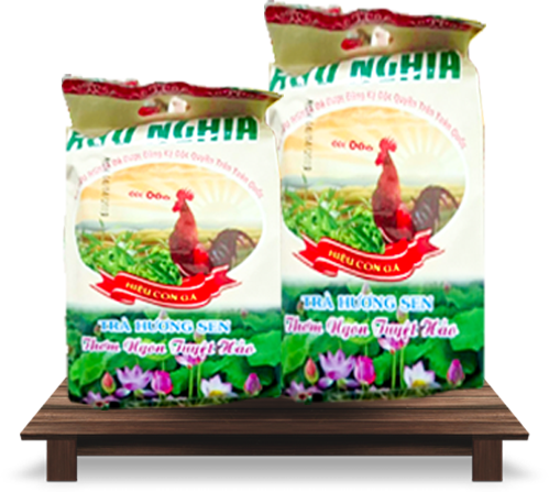 Trà Hương Sen Hữu Nghĩa – Hiệu Con Gà – Gói 110g